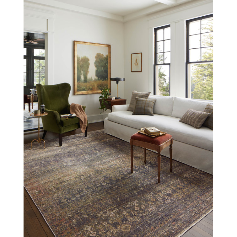 Jean Stoffer x Loloi Katherine Polyester/Polypropylene Area Rug in
